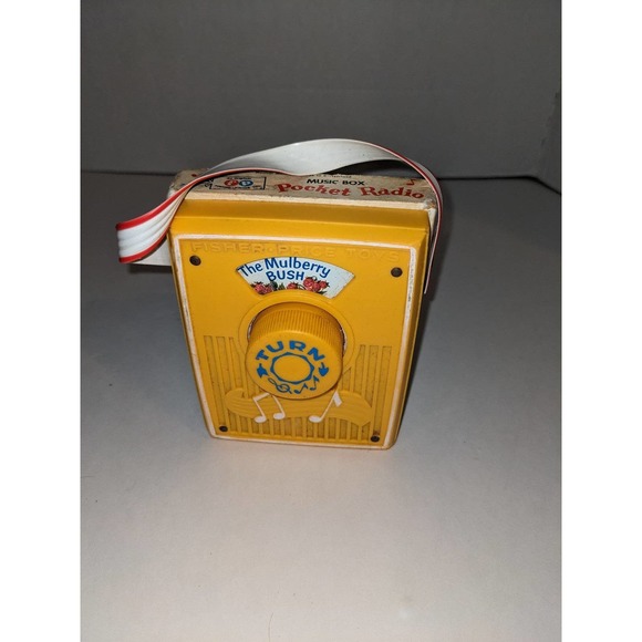 FisherPrice Toys Vintage 97 Fisher Price Pocket Radio The Mulberry